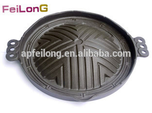 cast iron round griddle