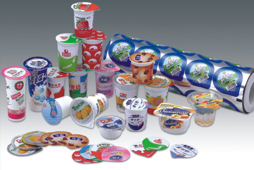 Composited Foil Lidding Film For Milk Packaging