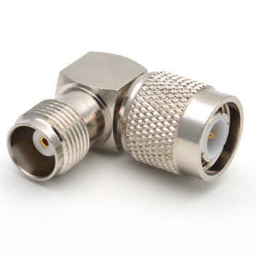 Right Angle TNC Male to TNC Female Adapter