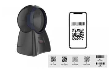 Automatic Flatbed QR Code Scanner