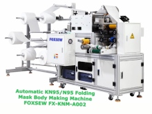 Automatic N95 Folding Mask Body Making Machine