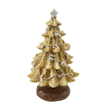 Wholesale Handmade Resin Christmas Tree Statue for Home Decoration