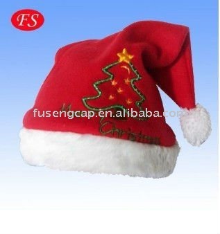 Santa claus plush christmas hat cap christmas items x'mas