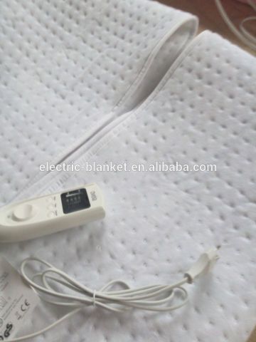 Single Suede Electric Blanket Safe Electric Heating Blanket