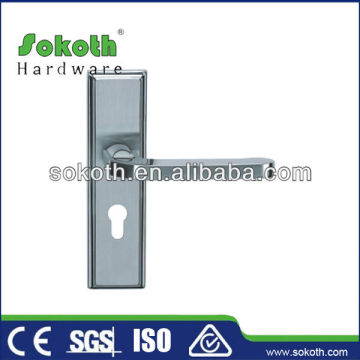 shower screen door handle on plate