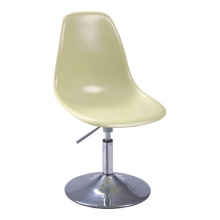 Gas Lift Eames DSR Chair with Chromed Teel Base