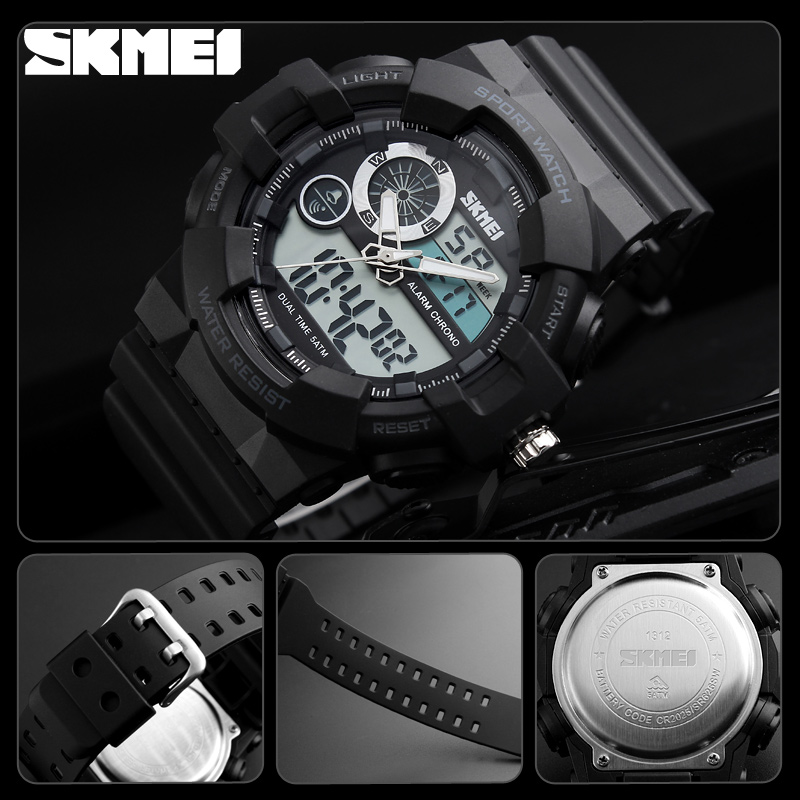 Wrist watches for sale us military watches analog digital sport jam tangan skmei 1312