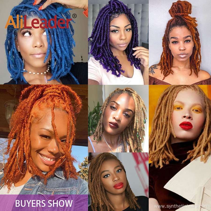 100% Human Hair Dreadlock Crochet Braids Hair Extension