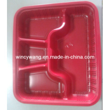 Red Plastic Service Plate (HL-157)