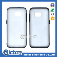 High-end market transparent ultra-thin PC cover mobile case for Samsung Galaxy S7 edge