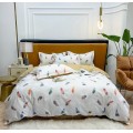 Home -Bettwäsche -Set Jacquard klassisch Bettbedeckung Set