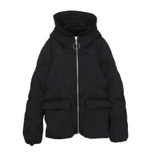 Factory Wholesale Fall Winter Women Puffer Jacket Hooded Down Coat