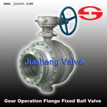 Flange Fixed Teflon Ball Valve