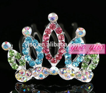 fashion doll pageant crowns for kids rhinestone pageant crowns