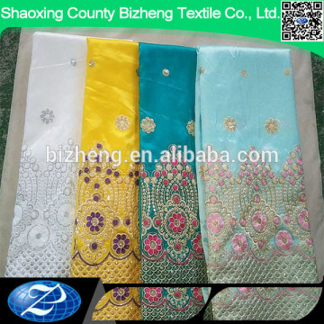 raw silk lace george wrappers for clothing