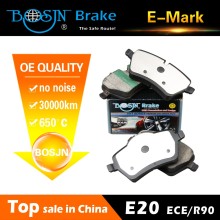 Brake pad D1204 low metallic no noisy high performance