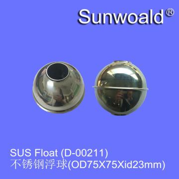 Magnetic SUS Float Ball level sensor float OD75x75xid23mm