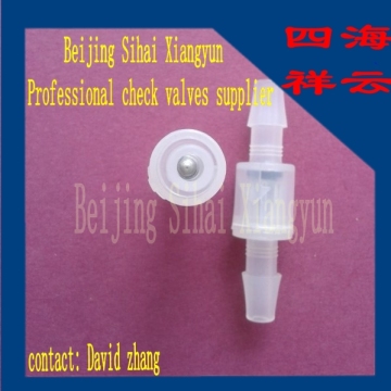 1/2" spring check valves plastic check valves