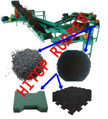 tyre recycling machinery