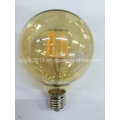 G95 5W Gold Cover LED Filament Bulb with IC Driver