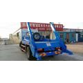 Dongfeng 3-5cbm skip loader caminhão de lixo para venda