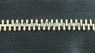 8# Y-teeth Metal zipper with for garment accessorise
