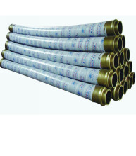Concrete rubber end hose