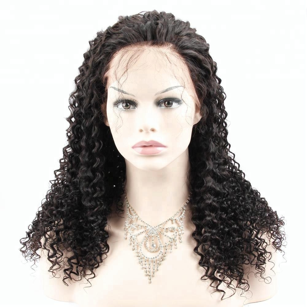Human Hair Light Full Lace Wig 9A Grade Glueless Single Knot Curly High Quality Malaysian Brown 30 Inch Swiss Lace Remy Hair