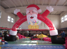 Santa Archway Christmas Airblown Inflatable