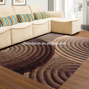 Hot sale anti slip 3d area rugs