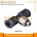 Ανδρικό υποκατάστημα Tee Push-In Miniature Pneumatic Fittings 6mm