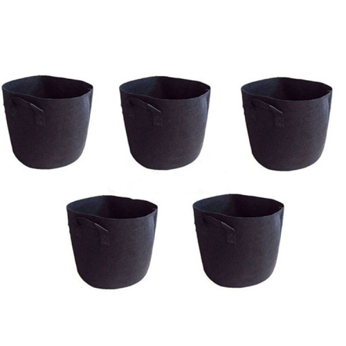 2017 High Quality Black Fabric Grow Bags