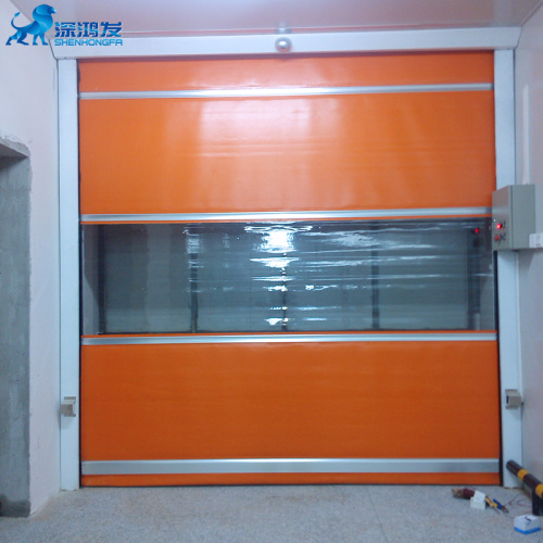 Industri Berkelajuan Tinggi Rolling Shutter Warehouse Door