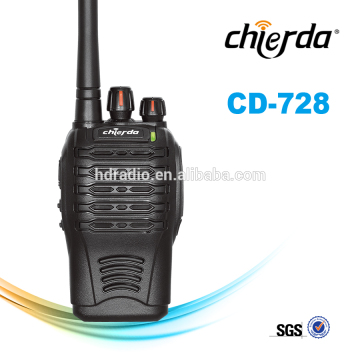 Durable Small Handheld Two way Radio with VOX Function, hands-free radio CD-728