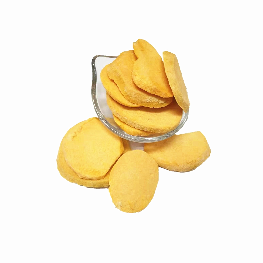 New Crop Freeze-Dried Peaches Dry Peach Fd Yellow Peach Snacks