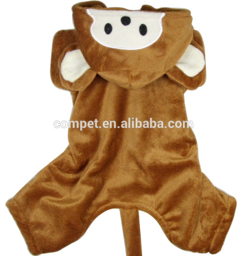 Dog Costume Shorn Velvet Monkey Dog Clothes