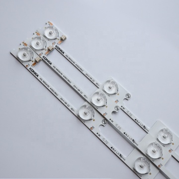 Konka KDL48JT618A TV Spare Parts: 35019742 LCD LED Backlight and Original Lens Strip 422mm 6LEDS for 48-inch KDL48SS618U