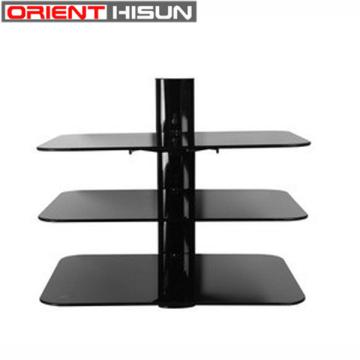 Set-top box tv mount dvd wall bracket