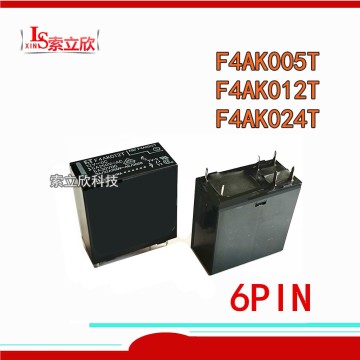 10PCS/lot 100%Original New Relay F4AK005T 5VDC F4AK012T 12VDC F4AK024T 24VDC 5V 12V 24V 6PIN 5A