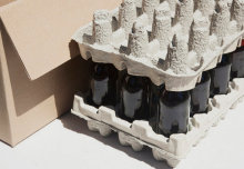 Sustainable Pulp Molded Drink Holder