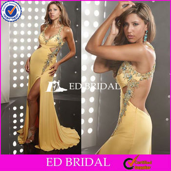 Maxi Furcal sexy Long Beaded Appliqued Evening Prom Dress sweetheart