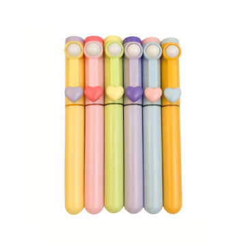 Creative Decompression Rolling Highlighter Color Marker Pen Kawaii Stationery Set
