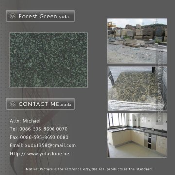 Forest Green granite