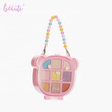 Wholesale Non-Toxic 9 Color OEM Eyeshadow Kids Cosmetics Set with Beautiful Case