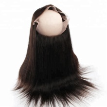 silk base 360 lace frontal closure with bundles cuticle aligned hair cambodian hair 100% virgin