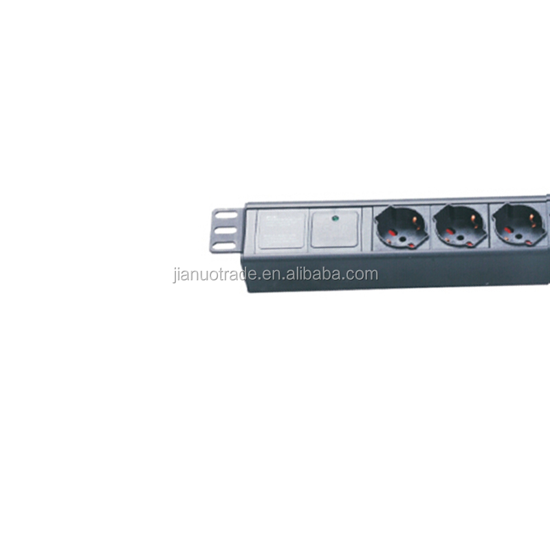 Italy type 6 Ways Smart PDU with Indicator Light