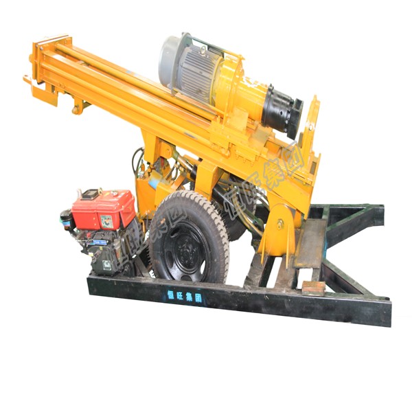 HQZ TYPE OF Hydraulic Pneumatic Diesel Blasting Rock Mining Drilling Rig Efficient pneumatic drilling machine