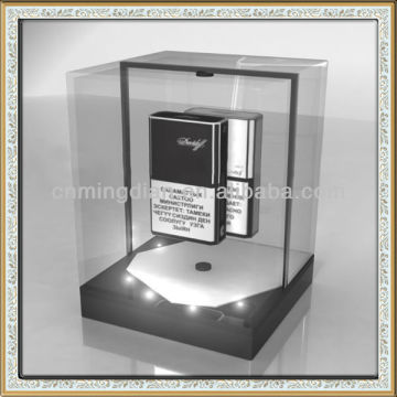 acrylic magnetic levitation Tobacco Floating display/Magnetic levitating display/rotating POP