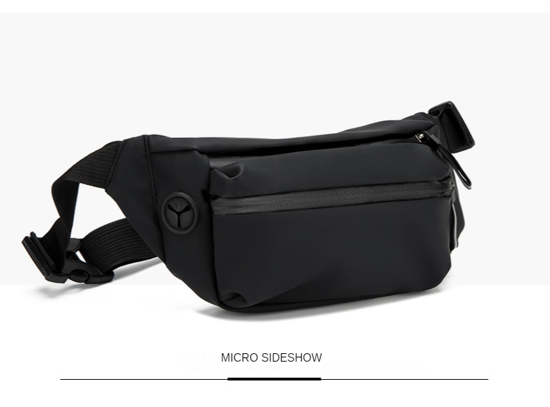 Chest Bag Waterproof Men's Waist Bag Personality Leisure Outdoor Sports Shoulder Messenger Bag Fashion Trend Cycling Bag