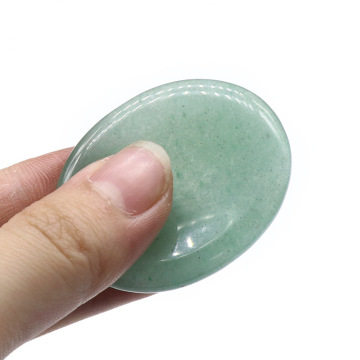 Dalamation Jasper Thumb Worry Stone Anxiety Healing Crystal Therapy Relief